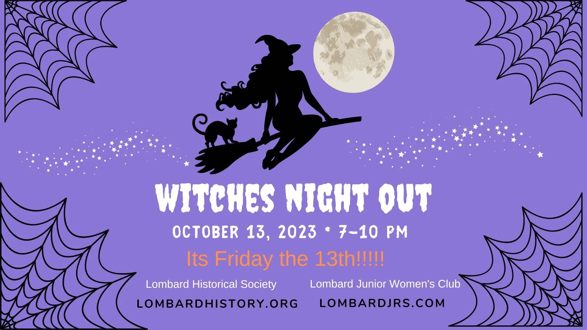 WITCHES NIGHT OUT — Lombard Historical Society